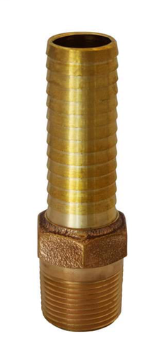 1" Extra Long No Lead Bronze Insert x MNPT Adapter
