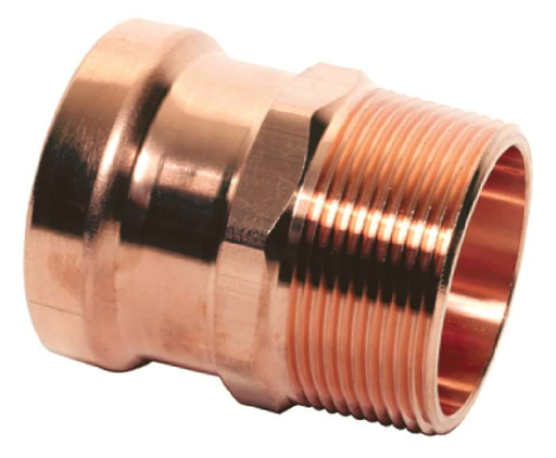 4" Large Press x MNPT Adapter