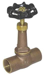 1/2" S-504 NL Brass Long Bonnet Stop Valve