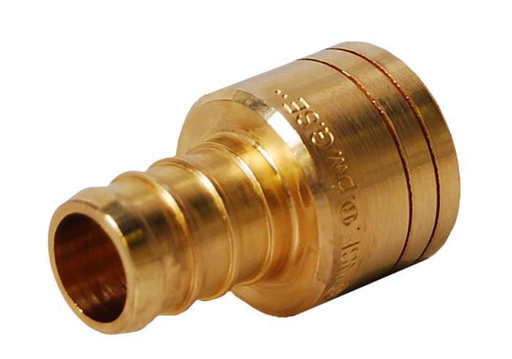 2" PEX x Sweat Adapter No Lead/ DZR Forged Brass Fitting