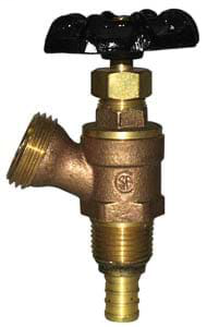 3/4" S-521 Sweat (solder) Brass Brass Boiler Drain Valve