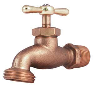 1/2 T-531 No Lead Brass Brass Hose Bibb