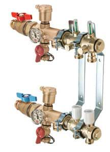 M-8000SP Modular Press-Pro – includes all required pieces to create basic 2-port 1” modular manifold with LegendPress isolation valve.