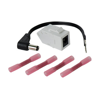 Power Supply In-Wall Extension Kit, White