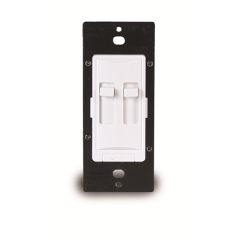 Legacy- Incandescent Dual Slide Dimmer