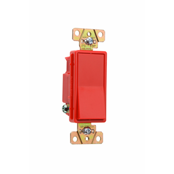 Specification Grade Decorator Switch, Red