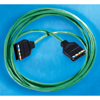 Clarity 6 110/110 Patch Cord, Category 6, 15', Green