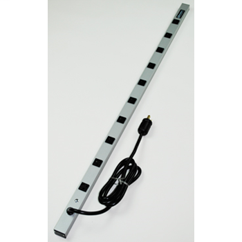 CabinetMate Plug-In Outlet Center Unit / 120V/15A/48" long/10 O/L /6' cord