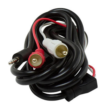 Product image for Pass & Seymour AC2706-BK 3.5mm to L/R RCA Audio Cable (6 ft)