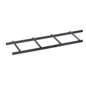Tubular Runway, 6", Black, 5' 11"