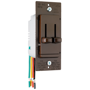 LS Series Fan Speed Control/Dimmer, Brown