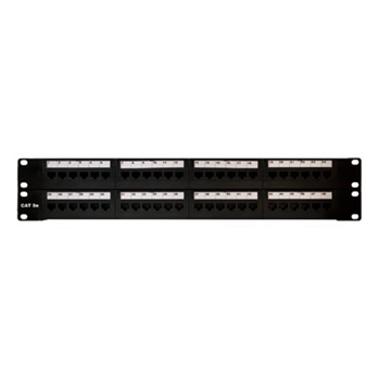 Cat 5e 48-Port Rack Mount Patch Panel