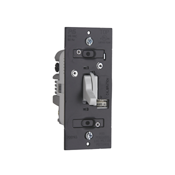 Trademaster CFL/LED/Incandescent Single Pole/3-Way Toggle Dimmer, White