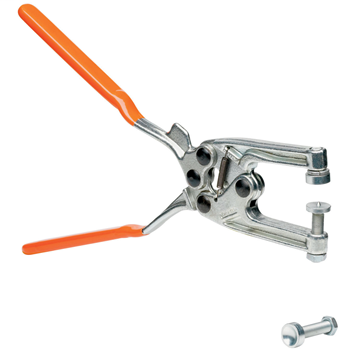 Product image for Pass & Seymour CT1 Orange Round Mechanical Crimping Tool