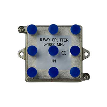 Product image for OnQ VM0108 8 WAY 1GHZ SPLITTER