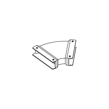 H342 Adjustable Horizontal Elbow