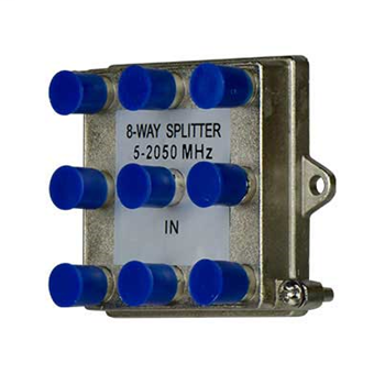 8-Way Vertical Coax Splitter (2 GHz)