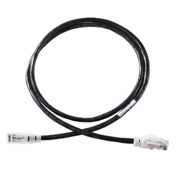 Clarity 6 Modular Patch Cord, 3', black