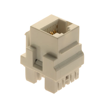 Product image for OnQ WP3458LA CAT5E RJ45 T568 A/B CO