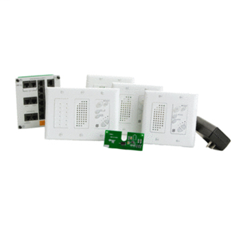 4-Location Intercom Kit, White
