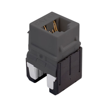 Product image for OnQ WP346AGY CAT6A QC RJ45 KYSTNE C