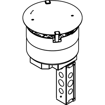 Evolution 8STC Series Recessed Assembly with Disposable Plate