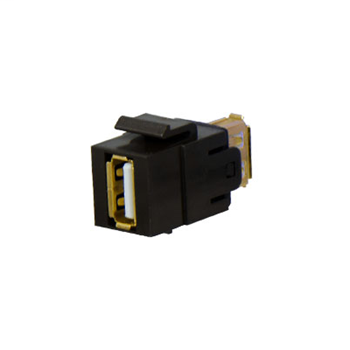 Product image for OnQ WP1220BR USB 2.0 A/A COUPLER IN