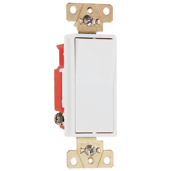 Pass & Seymour 2623-W 20 Amp 120/277 VAC 3-Way White Polycarbonate Screw Mounting Rocker Decorator Switch Pass & Seymour 2623-W 20 Amp 120/277 VAC 3-Way White Polycarbonate Screw Mounting Rocker Decorator Switch