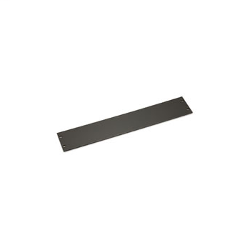 23" Rack-Mount Flat Aluminum Filler Panel Kit, includes (2) 1U, (2) 2U, (2)3U, (1) 4U