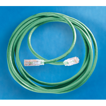 Clarity 5E Modular Patch Cord, 3', green