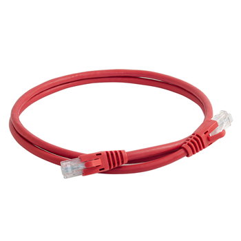 Cord Clarity 6 UTP LSZH 1 metre, 4pair, Red
