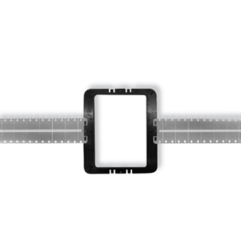 On-Q 364675-02 8 Inch Black Plastic/Aluminum Screw Mount In-Wall Speaker Bracket On-Q 364675-02 8 Inch Black Plastic/Aluminum Screw Mount In-Wall Speaker Bracket
