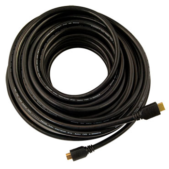On-Q AC2M20-BK 65.61 Foot 24 AWG 1-Pair Black Copper High Speed HDMI Connector Cable and Ethernet Product image for On-Q AC2M20-BK 65.61 Foot 24 AWG 1-Pair Black Copper High Speed HDMI Connector Cable and Ethernet