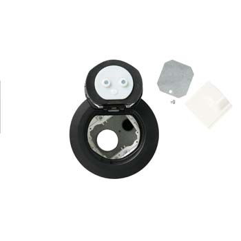 4AT Evolution™ Poke-Thru Device-Unwired- Black