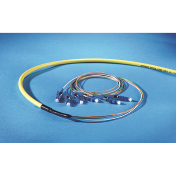 single mode Pigtail, 6-fiber, 900 μm, LC-UPC, 1 meter