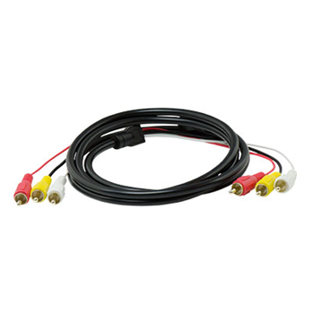 Product image for Pass & Seymour AC2006-BK Composite Video L/R Audio Cable (6 ft)