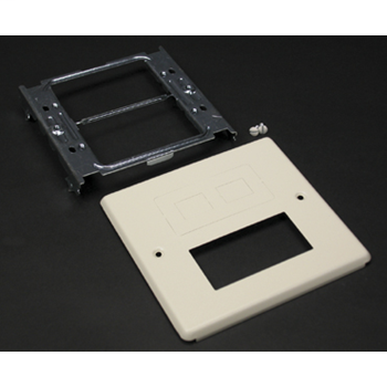 4047 Two-Gang Cover Rectangular Opening and Modular Furniture