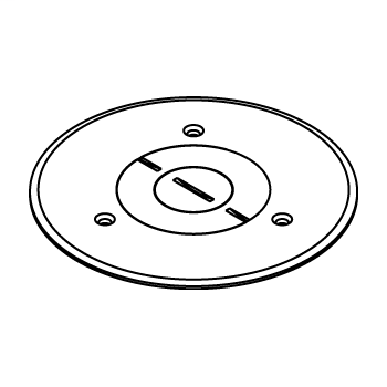 Ratchet-Pro 881 Series Communications or Power Cover Plate