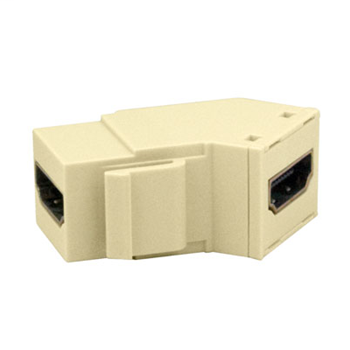 Product image for On-Q WP1234-LA Light Almond HDMI Keystone Insert/Coupler