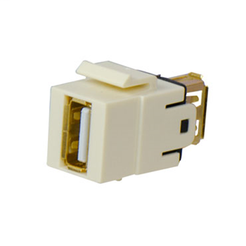 Product image for OnQ WP1220LA USB 2.0 A/A COUPLER IN