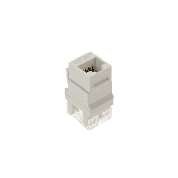 WP3450-WH - Category 5e RJ45 Keystone Connector, White