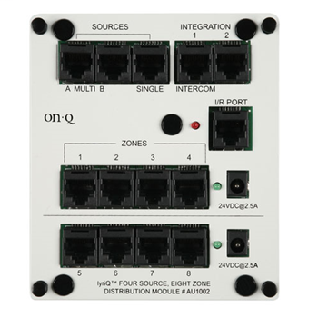 lyriQ Four-Source, Eight Zone Distribution Module