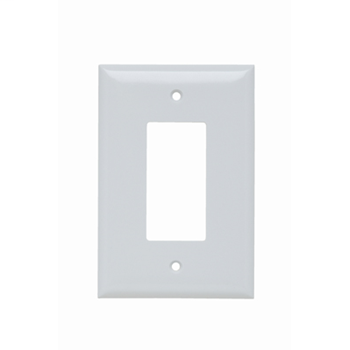 Pass & Seymour SPO26-W 1-Gang 1-Decorator White Smooth Thermoset Plastic Jumbo Wallplate Pass & Seymour SPO26-W 1-Gang 1-Decorator White Smooth Thermoset Plastic Jumbo Wallplate