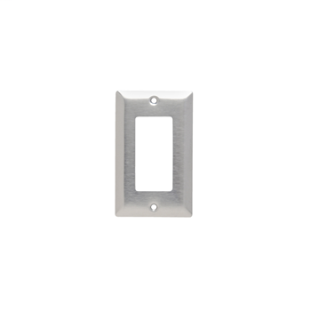 Pass & Seymour SL26 1-Gang Smooth Brushed 430 Stainless Steel Standard Wallplate Pass & Seymour SL26 1-Gang Smooth Brushed 430 Stainless Steel Standard Wallplate