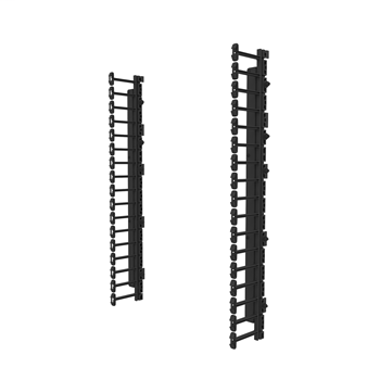 Vertical Cable Management Kit for 26RU Swing-Out Wall-Mount Cabinet