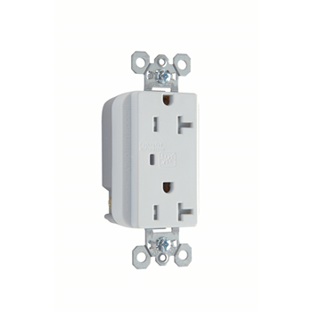 Tamper-Resistant Surge Protective Duplex Receptacle, White