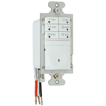 Product image for Pass & Seymour RT1-W 7-Button Digital Timer - White