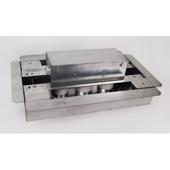 8803S-FC Omnibox Series Fire Classified 3-Gang Floor Box