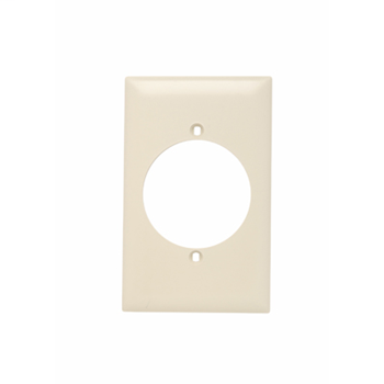 Pass & Seymour TP724-LA 1-Gang 1-Power Outlet Receptacle Light Almond Nylon Standard Unbreakable Wallplate Pass & Seymour TP724-LA 1-Gang 1-Power Outlet Receptacle Light Almond Nylon Standard Unbreakable Wallplate