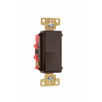 Specification Grade Decorator Switch, Brown